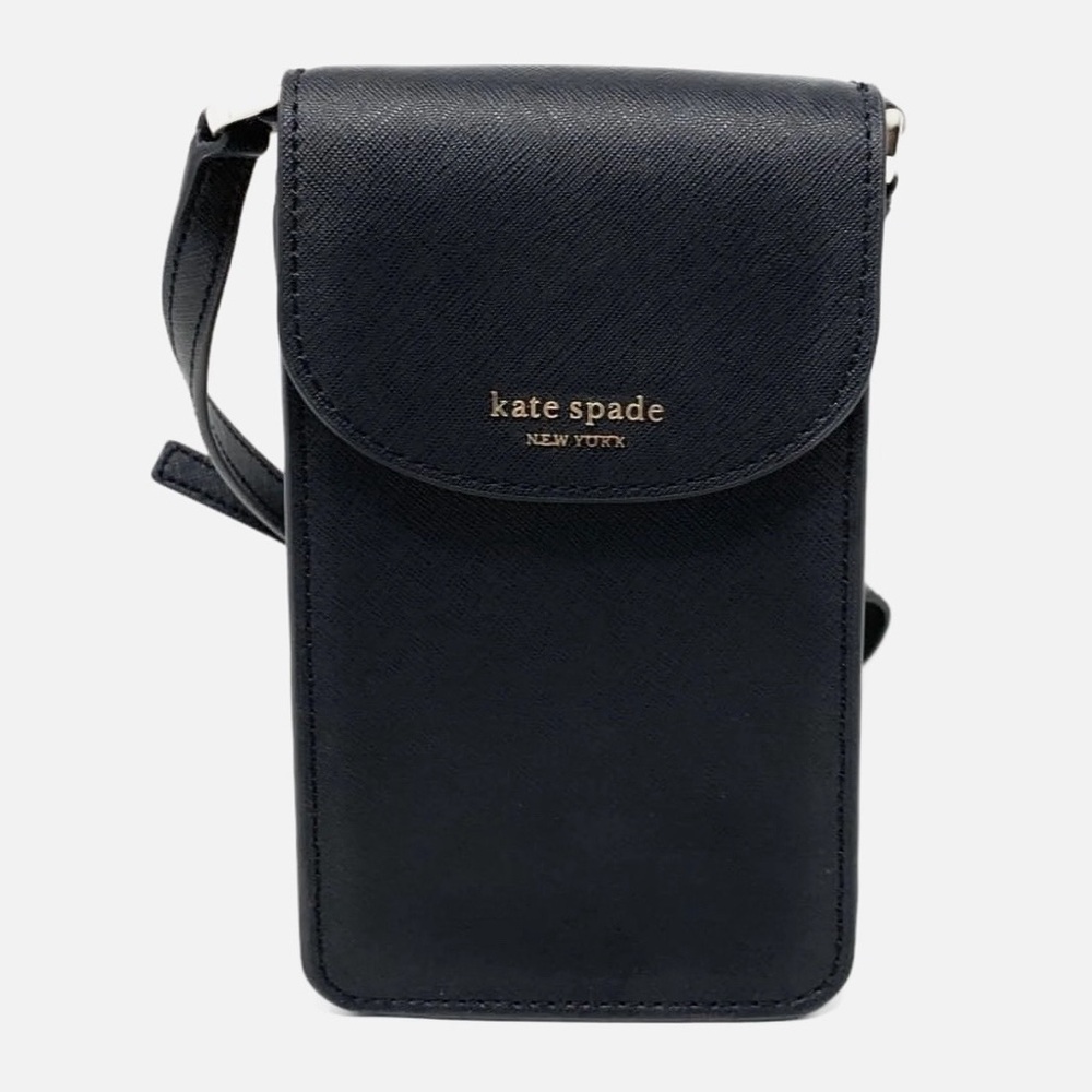 kate spade Black Cameron North South Crossbody Phone Wallet New Without …